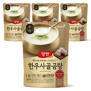 Dongwon 東遠 Yangban 兩班 韓國牛骨湯, 460g, 4包