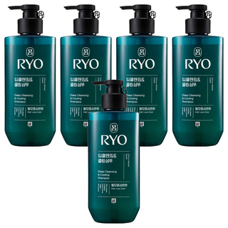 RYO 呂 全方位頭皮控油去屑養護洗髮精, 480ml, 5瓶