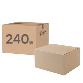comet 紙箱, 米色, 240個