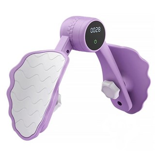 MICHAEL FITNESS 麥克健身 卡路里盆底肌訓練器 多功能夾腿器 美化曲線 產後修復 瘦腿塑臀 緊緻秘密, 紫色