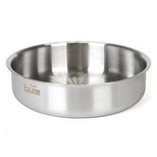 O'lbia 電磁鍋樹IH不鏽鋼可拆卸砂鍋鍋, 銀, 1個, 24cm