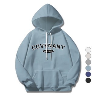 ILLUSO 男女共用 特殊雙面布 Covenant 1898 連帽T恤