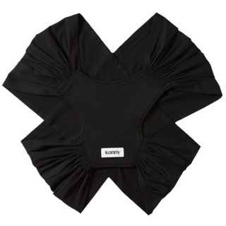 Konny 嬰兒背巾, 黑色, M