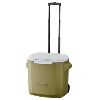Coleman 拉桿冰箱 26.5L 綠橄欖 附輪子和伸縮式拉桿