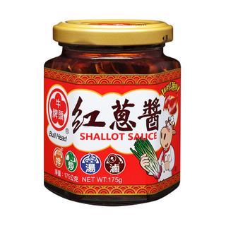 牛頭牌 紅蔥醬, 嚴選台灣在地紅蔥頭, 無豬油成分, 不添加防腐劑, 175g, 1罐