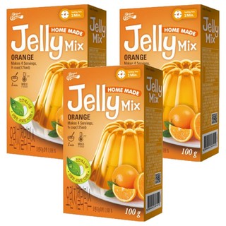 Bread Garden 橘子口味果凍粉, 100g, 3盒