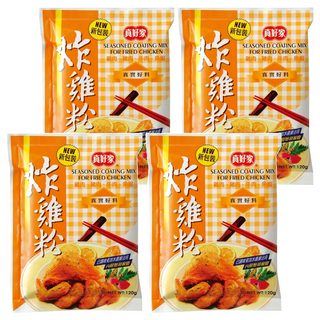 真好家 炸雞粉 小, 120g, 4包