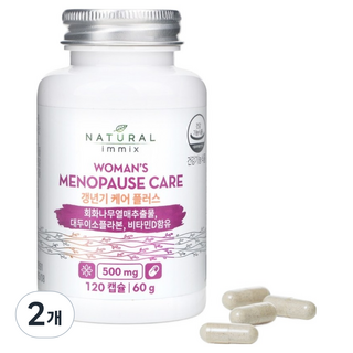 내추럴이믹스 갱년기 케어 플러스, 120정, 2개