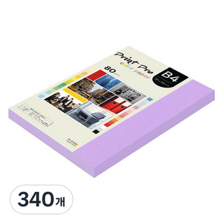 paperculture Print Pro 彩色影印紙 No 21 紫色, B4, 340個