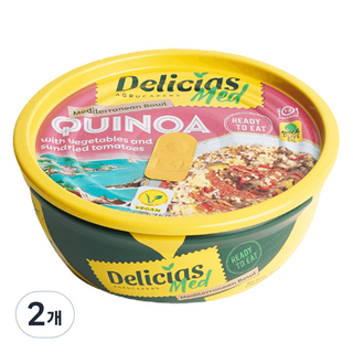 DeliciasMed 地中海藜麥沙拉, 2個, 250g