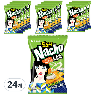 ORION 好麗友 厚玉米片 酸奶油&洋蔥口味, 92g, 24個