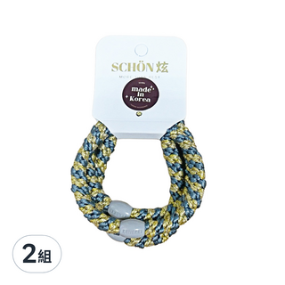SCHÖN 韓國 knk 超彈力皮筋 3個, m205, 2組