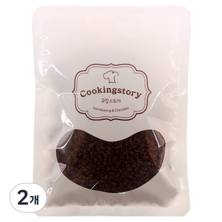 쿠킹스토리 초코크런치, 100g, 2개