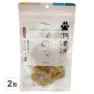 狗老大 寵物零食, 2包, 雞肉地瓜捲, 100g