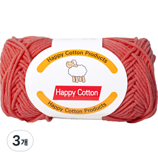 Yarna Happy Cotton 編織線 45g, 779, 3個