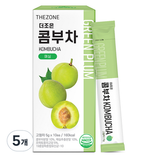 Better Health 康普茶沖泡飲 青梅口味, 5g, 5盒, 10條