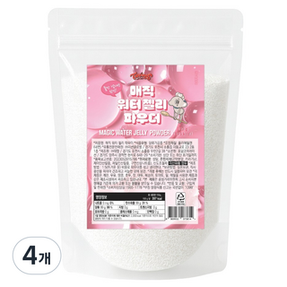Toppings 魔術水晶果凍粉, 150g, 4個, 1入