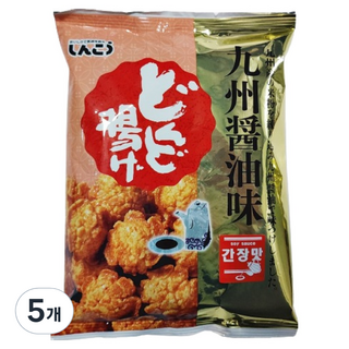 Shinko 九州醬油風味米果, 60g, 5包