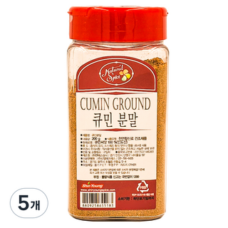 Natural Spice 孜然粉, 200克, 5個