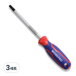 워크프로 별자 드라이버 T 40 x 125 mm, 3세트