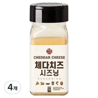 Barunmeegak 切達起司調味粉, 4個, 70g
