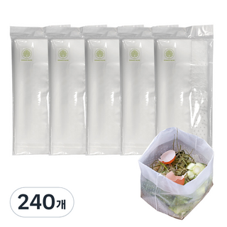 모나코올리브 음식물 찌꺼기 원샷 분리 싱크백 25 x 19 cm, 120개입, 2개