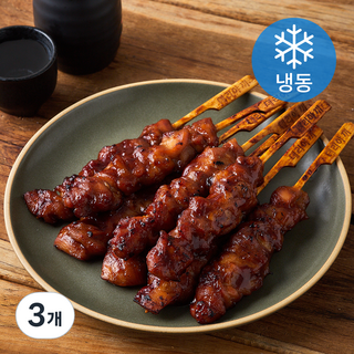숯불직화구이 데리야끼 닭꼬치 10개입 (냉동), 400g, 3개