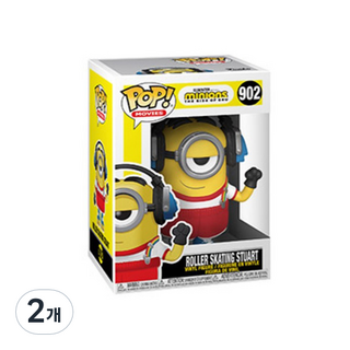 Funko POP 小小兵2 公仔 溜冰鞋史都華 47802, 2個