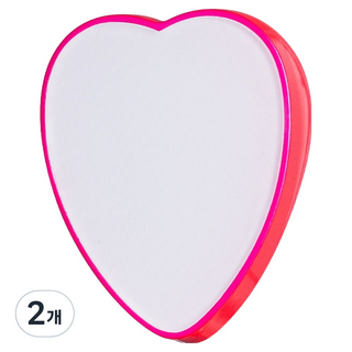 Keublancs 可愛心形足部去角質器 白粉色 72 x 90 mm, 2個, 1入, 100g