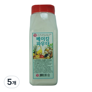 海根泡打粉, 900g, 5個