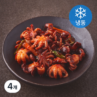 집콕집국 불주꾸미볶음 (냉동), 4개, 350g