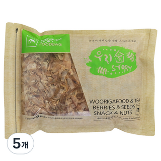 wooriga. 配料用柴魚片, 100g, 5個