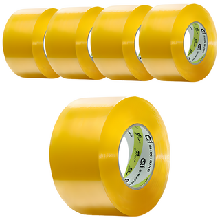 Shinheung 輕包裝 透明封箱膠帶 100M, 5個