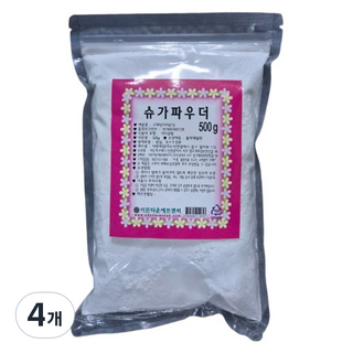 B Home Baking 糖粉, 4個, 500g