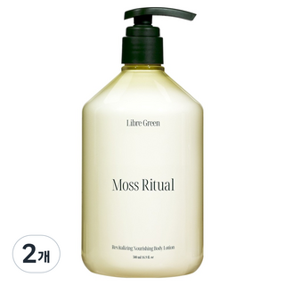 리브레그린 리바이탈라이징 너리싱 바디로션 모스 리추얼, 2개, 500ml