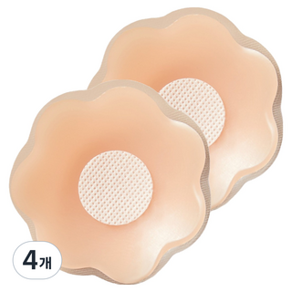 Eropsanghoe Tianna 隱形胸貼 膚色花朵裸色, 4個