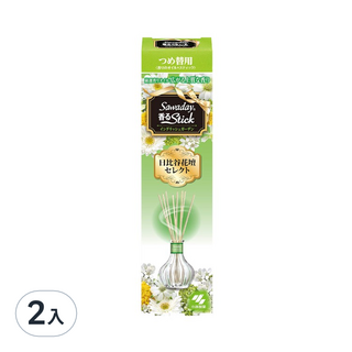 小林製藥 精油擴香劑補充, 英國花園香, 70ml, 2瓶