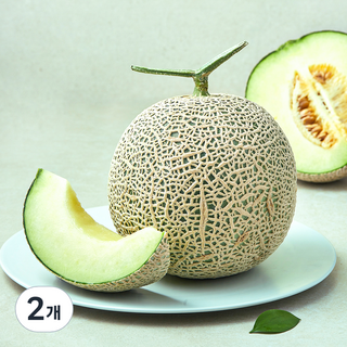 가온누리 머스크 멜론, 2개, 1.6kg