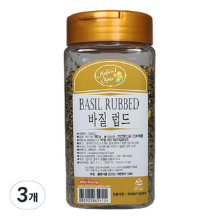 Natural Spice 羅勒碎, 80g, 3個
