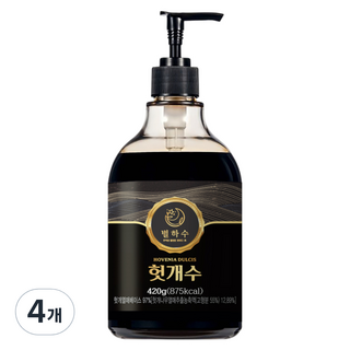 Byeolhasu 枳椇水, 4個