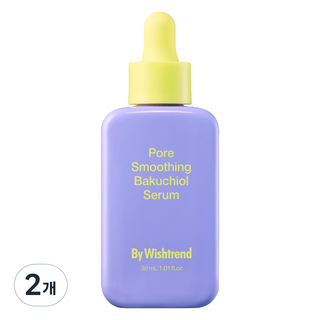By Wishtrend 毛孔平滑補骨脂酚精華, 30ml, 2瓶