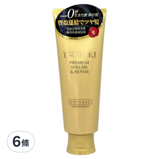 TSUBAKI 思波綺 瞬亮修護護髮霜 160g - 豐盈蓬鬆 柔順亮澤 沙龍級護髮, 6條