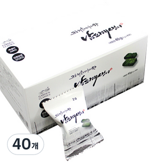 고운겨울바다의향 남도매생이, 2g, 40개