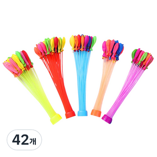 Maket Gamseong 戶外活動 多束水球製造器, 42個, 隨機出貨