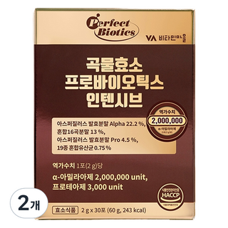 Perfect Biotics 穀物酵素益生菌強效版 30入, 60g, 2個