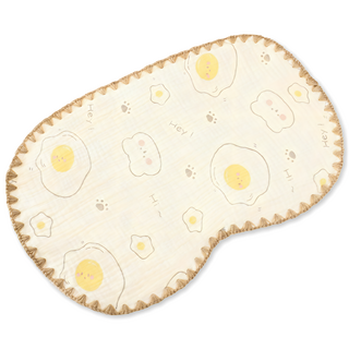 OhBabyLying 紗布雲片嬰兒枕, 萌荷包蛋, 1個