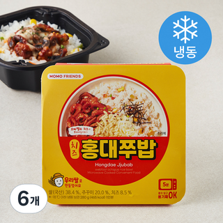 치즈 홍대쭈밥 (냉동), 280g, 6개