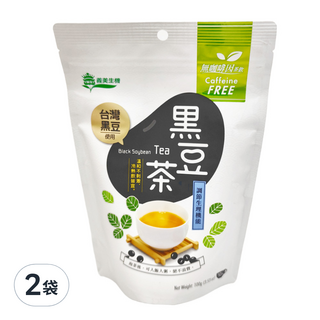 義美生機 台灣黑豆茶, 10g, 10包, 2袋