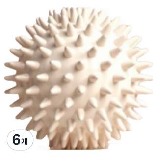 Heldon 刺猬按摩球, 6個, 象牙白