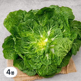 국내산 봄동, 1kg, 4봉